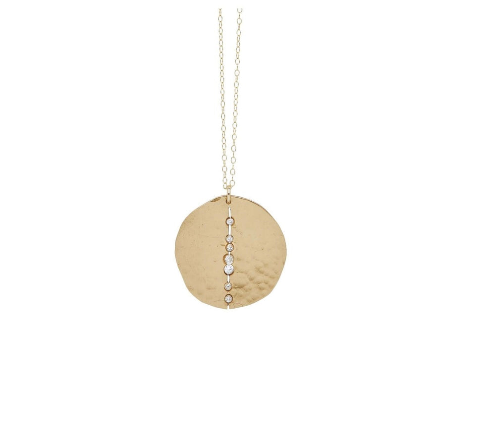 JULIE COHN orbit bronze necklace