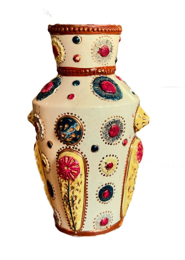 Antique Majolica vase