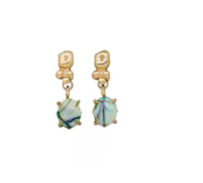 JULIE COHN petite ore opal bronze earrings