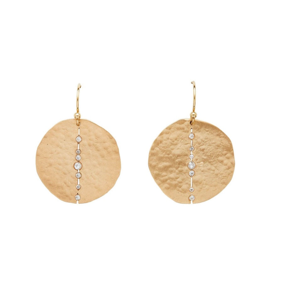 JULIE COHN orbit bronze earrings