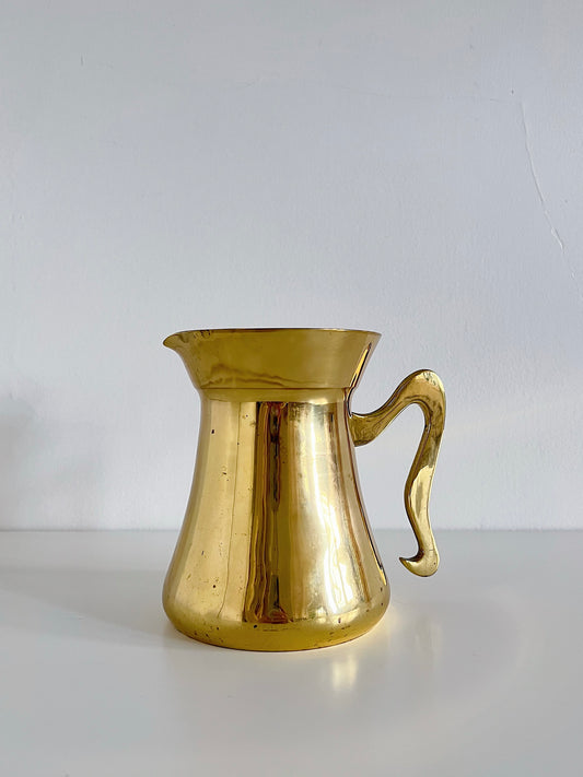 Vintage Brass Pitcher